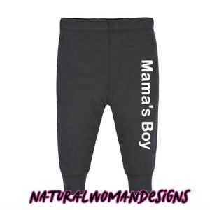 Mama's Boy Baby Pants On the BUTT, Baby joggers